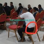 Perma dan KUHAP tak Diterge..!! Mirip “Koboi”, Pria Terduga Polisi Bawa “Pistol” ke Ruang Sidang Godol di PN Lubuk Pakam..!!