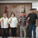 Temui Bupati..!! Gabpeknas Minta Pembangunan di Karo Utamakan Putra Daerah..!!