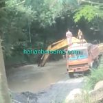 Terduga Ilegal..!! Pengusaha “Obok-obok” Sungai Mei-mei Sibiru-biru Deli Serdang, Polisi dan Satpol PP Entah di Mana..!!