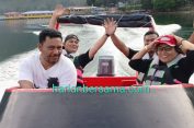 Pasti tidak Kecewa Broo..!! Tawarkan Wisata Air dan Pemandangan Indah, Pantai 54RA Tongging Siap Manjakan Wisatawan..!!