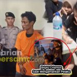 Luar Biasaa..!! Pertaruhkan Nyawa Demi Tangkap Perampok, Briptu Krismon Nekat Tabrak Motor Penjahat Jalanan..!! Siapa Dulu Kapolseknya..??
