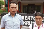 Datangi Mapolda Sumut..!! “Inang-inang” Curhat Suaminya Ditahan 76 Hari Tanpa Kejelasan..!!