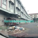 Hiii..!! Pasar Tradisional Deli Tua Mirip “Rumah Hantu”, Sampah di Mana-mana, Terminal Kosong..!!