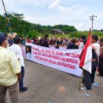 Proyek Bendungan Lau Simeme Deli Serdang Didemo..!! Grib Sibiru-biru Kawal Warga Tuntut Haknya..!!
