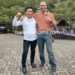 Godol Semakin di Depan..!! Bacalon Wakil Bupati Deli Serdang Lom Lom Suwondo Silaturahmi ke Tomas Pancur Batu Edi Suranta Gurusinga..!!