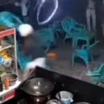 Ngerii..!! Brakk…Brukkk…Geng Motor Ngamuk di Namorambe, Warung Mie Aceh Diobrak-abrik..!!
