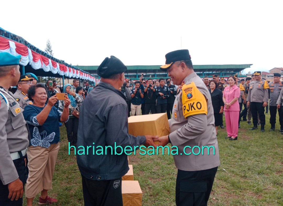 Gelar Pengobatan Gratis di “Bumi Turang”: Kapoldasu Tebar Janji Berantas Habis Narkoba..!!