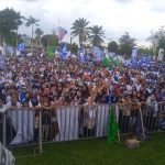 Pertanda Apa Inii..?? Meski Diguyur Hujan, “Lautan” Manusia Banjiri Kampanye Cabup Deli Serdang No 3 HM Ali Yusuf Siregar..!!
