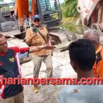 Gaspol Ketuaa..!! Kemerdekaan Warga Gambus Laut Dirampas, Ketum DPP PMS “Turun Gunung” Bongkar Portal Jalan..!!