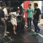Ketepakk…Dibalas Doorr..!! Kaki Pencuri Sepeda Motor “Bocor” Ditembus Peluru Polsek Patumbak..!!