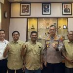 Silaturahmi..!! Kapolresta Deli Serdang Ajak PWI Ikut Jaga Kamtibmas..!!