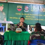 Jelang Pisah Sambut..!! Dandim 0204/DS Pamit ke Koramil 04/SBB: Saya Punya Kenangan Manis di Sibiru-biru..!!