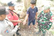 CKR Pall..?? Cegah Karhutla, Polsek Tigapanah Bersama TNI dan Manggala Agni Sweeping Daerah Rawan Kebakaran..!!