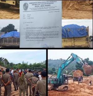 Alamakk…Ngerinyaa..!! Polisi dan Pemerintah Keok Lawan Bos Tambang Ilegal di Atas Jembatan Sei Basah Deli Serdang..!!