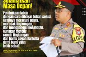 Kelen Dengar Ini Yaa..!! Karhutla Mengancam, Kapolres Tanah Karo: Stop Membakar Lahan Demi Masa Depan..!!