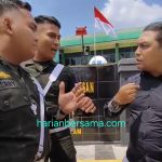 Nyaris Ricuh..!! Personil Denpom I/5 Medan Larang Tim Kuasa Hukum Godol Beri Keterangan Pers ke Wartawan..!!