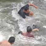 Tangis Histeris Calon Ayah..!! Terpeleset Lalu Hanyut, Wanita Hamil Muda Tewas di Pantai Sibiru-biru..!!