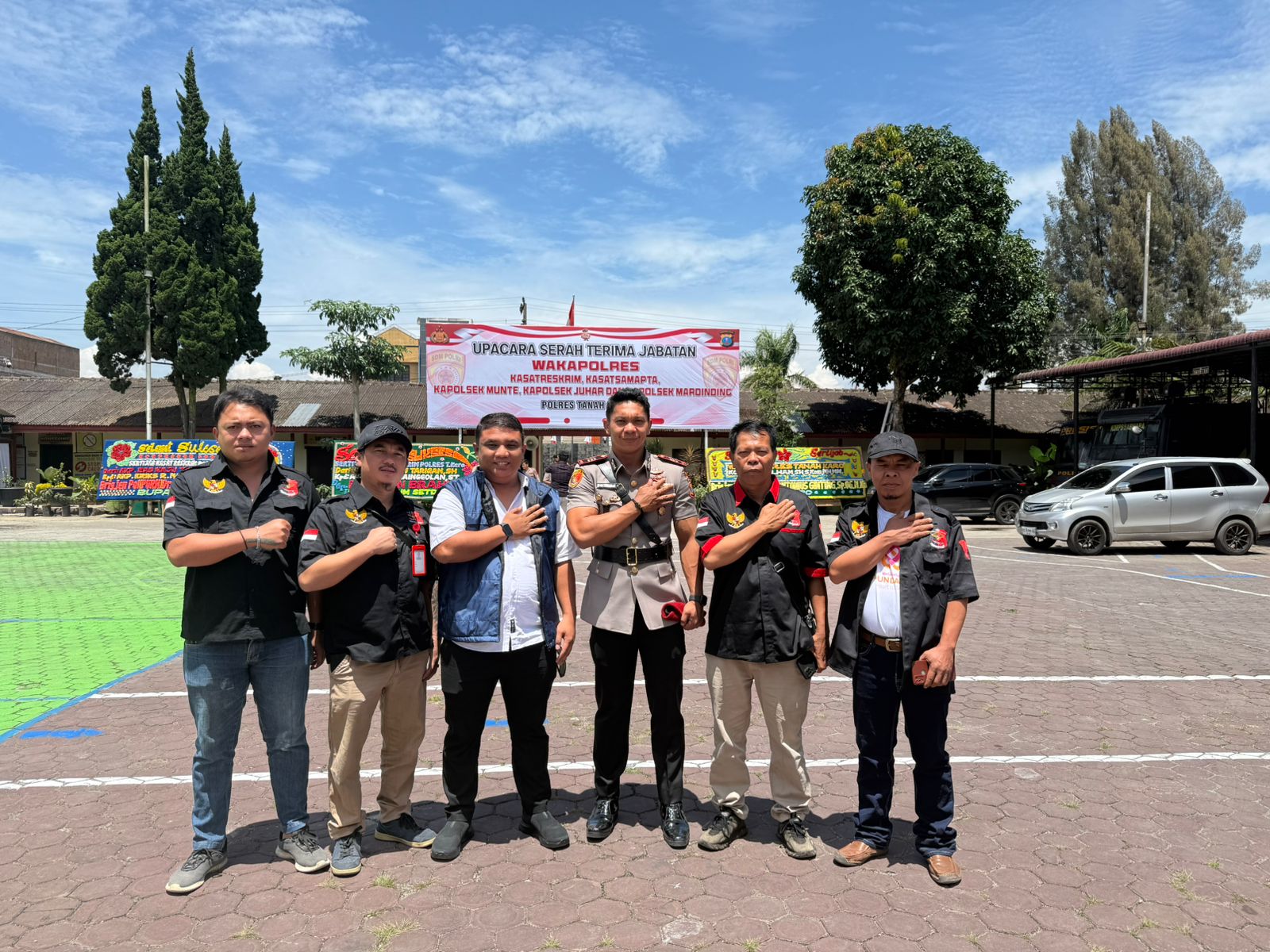 Selamat Ya Laee..!! LSM TKN Kenziro Sumut Siap Berkolaborasi dan Dukung Kasat Reskrim Polres Karo AKP Ericks Ciptakan Kamtibmas..!!