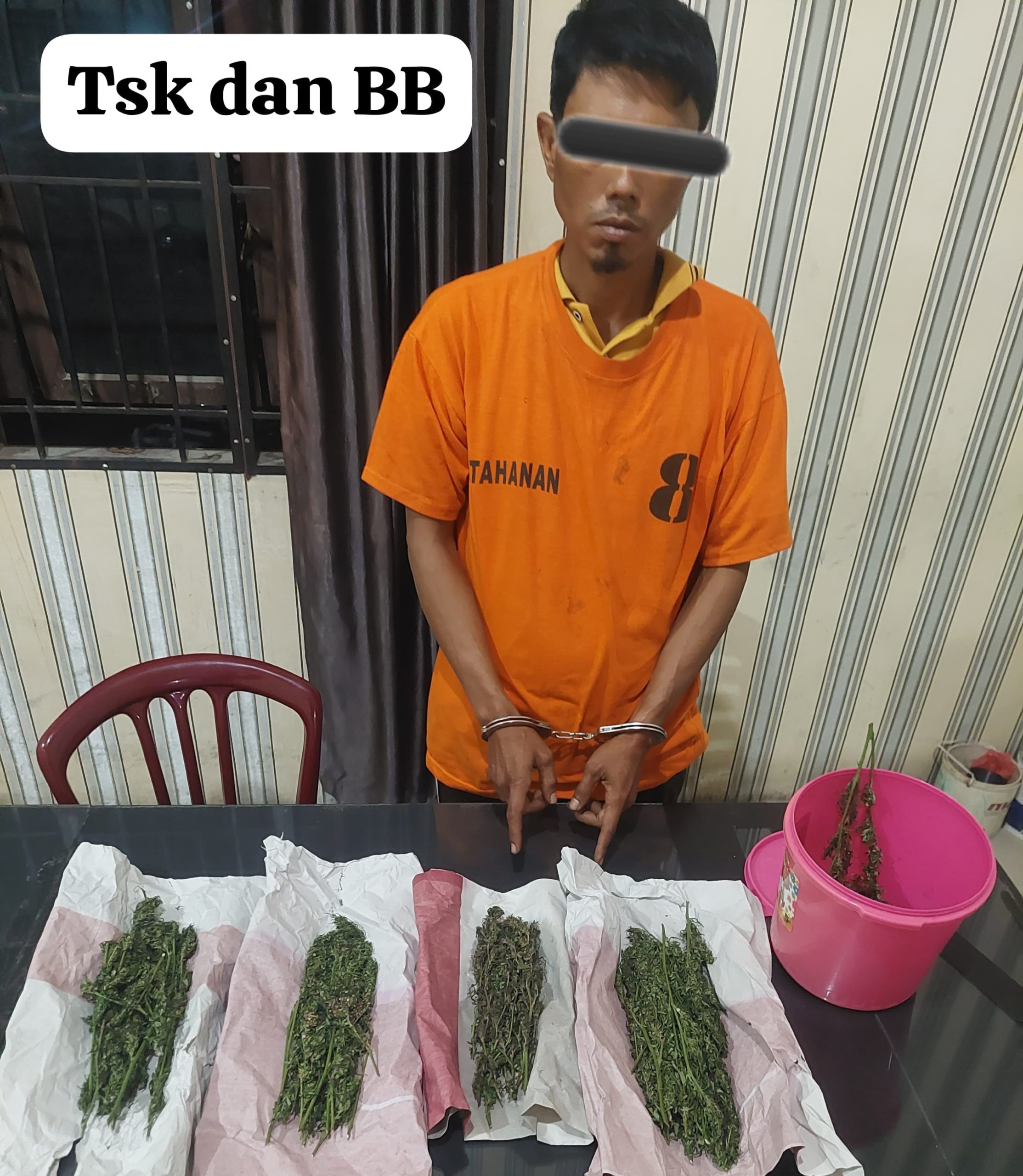 Keluarga Siapa Inii..?? Bawa Ganja, Anak Tigapanah Karo Tidur Gratis di Penjara..!!