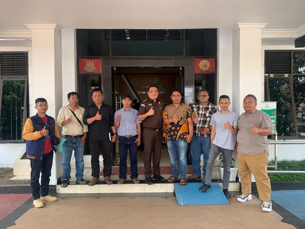 Audiensi ke Kejari..!! Forwaka Karo: Kami Corong Komunikasi dan Kontrol yang Pro Rakyat..!!