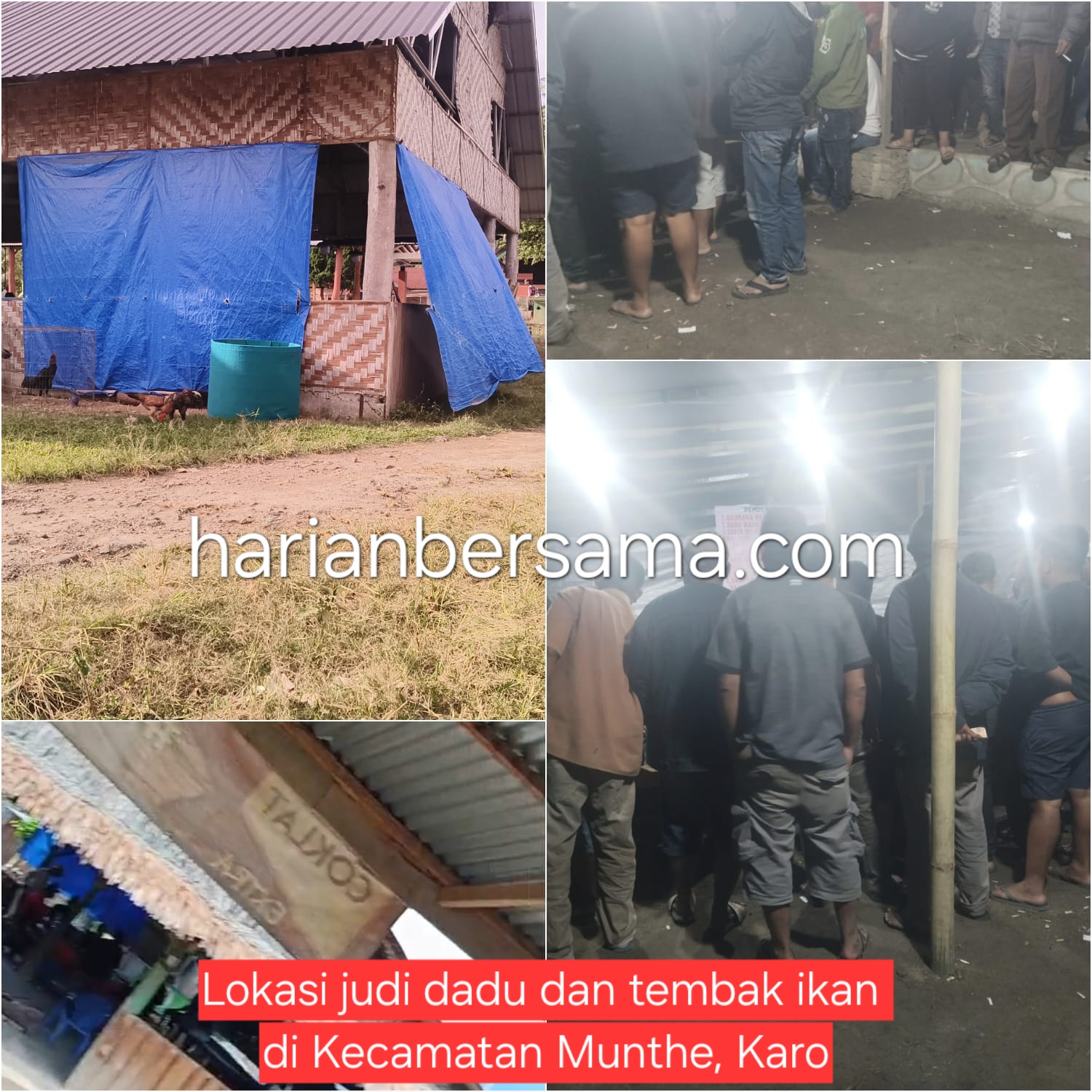 Jangan…Jangannn..?? Penggerebekan ala Polda Sumut: Lapak Judi Warga “Diratakan”, Milik Oknum Terduga Tentara Dibiarkan..!!