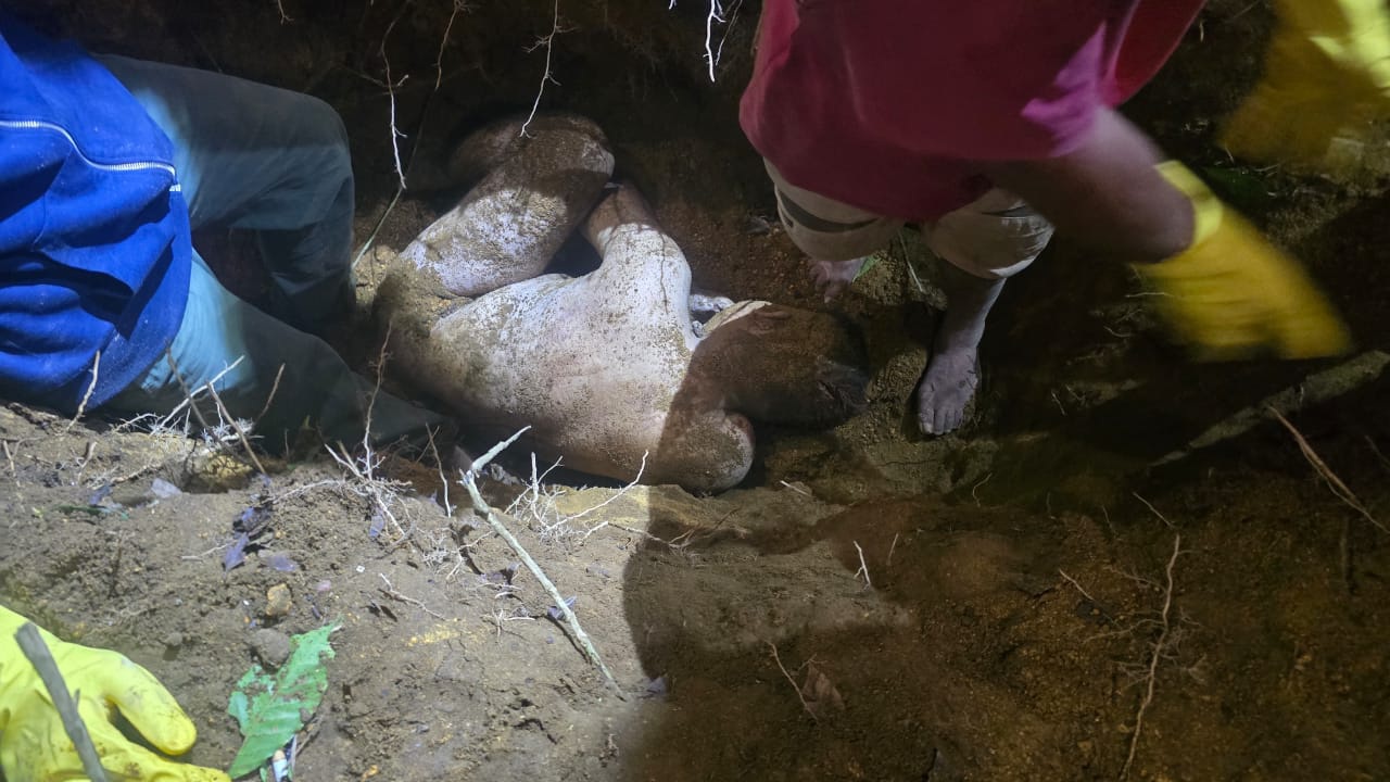 Hiii..!! Perangin-angin Ditemukan Jadi Mayat, Dikubur Hanya Pakai Celana Dalam..!!