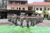 Ada Apaa..?? Polres Tanah Karo Latihan Tingkatkan Kemampuan Pengendalian Massa..!!