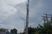 PAD Deli Serdang “Bocorr”..!! Tower Ilegal Berdiri Gagah Dekat Mapolsek Tanjung Morawa..!!