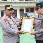 Selamat Yaa..!! Kapolres Tanah Karo Beri Reward ke Anggota Berprestasi dan Launching Nomenklatur Pamapta..!!