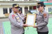 Selamat Yaa..!! Kapolres Tanah Karo Beri Reward ke Anggota Berprestasi dan Launching Nomenklatur Pamapta..!!
