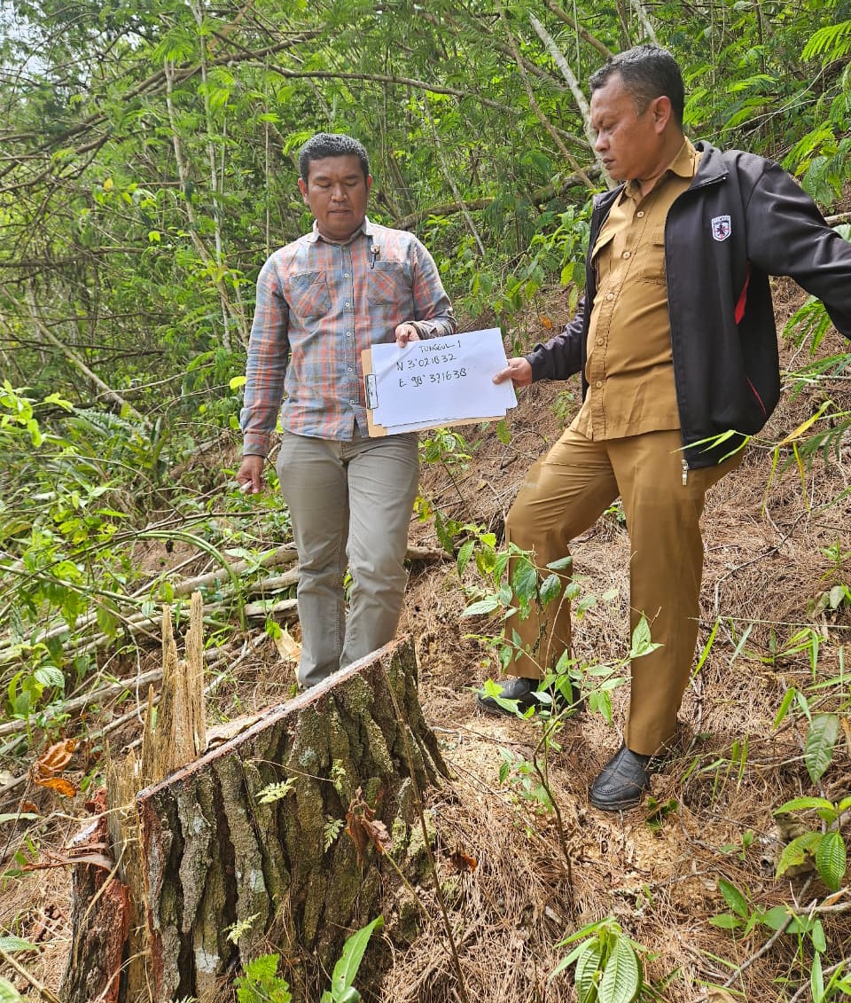 Duhh…Kasihan Pak Poll..!! Disebut Perambahan Hutan Lindung, Pas Dicek…Eee…Rupanya Ladang Warga Desa Pernantin Karo..!!