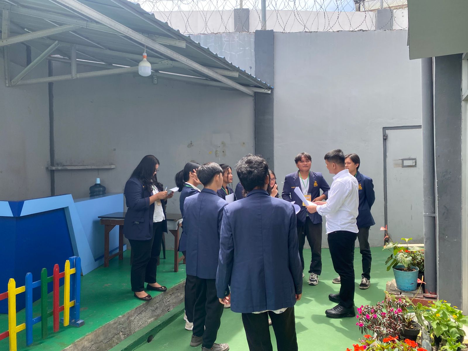 Penelitian Tahanan dan Napi..!! Mahasiswa Hukum UHN Medan Kunjungi Rutan Kelas IIB Kabanjahe..!!