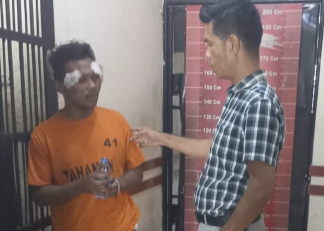 Pelakunya Anak Marindal..!! Modal Pistol Mainan Begal Warga Malah Bonyok Digimbali Massa..!!