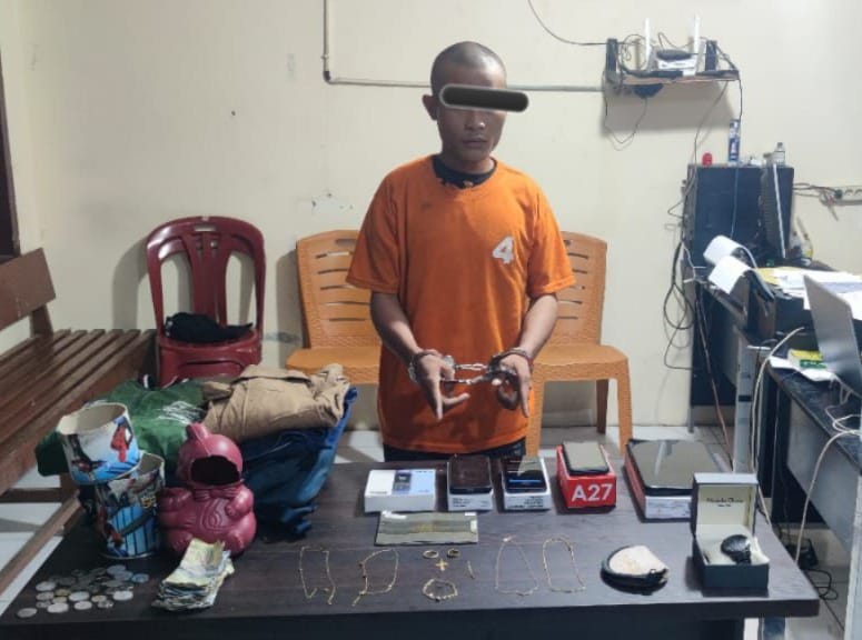 Ratusan Juta Lenyap..!! Sempat Buron, Pembobol Bank di Berastagi Ditangkap di Nias Selatan..!!