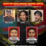 Keluarga Siapa Inii..?? Polres Tanah Karo Terbitkan DPO Lima Terduga Pelaku Tindak Pidana..!!