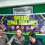 Satgas Preemtif Polres Tanah Karo: Menebar Sosialisasi Operasi Zebra Toba 2025 Lewat Udara..!!