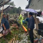 Hati-hati Kelen Yaa..!! Longsor di Katepul Kabanjahe, Dua Rumah Ditimpa Pohon..!!