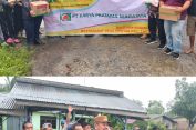 Salurkan CSR..!! Masyarakat Dapat Bantuan Sembako dari PT Karya Pratama Niaga Jaya Batubara..!!