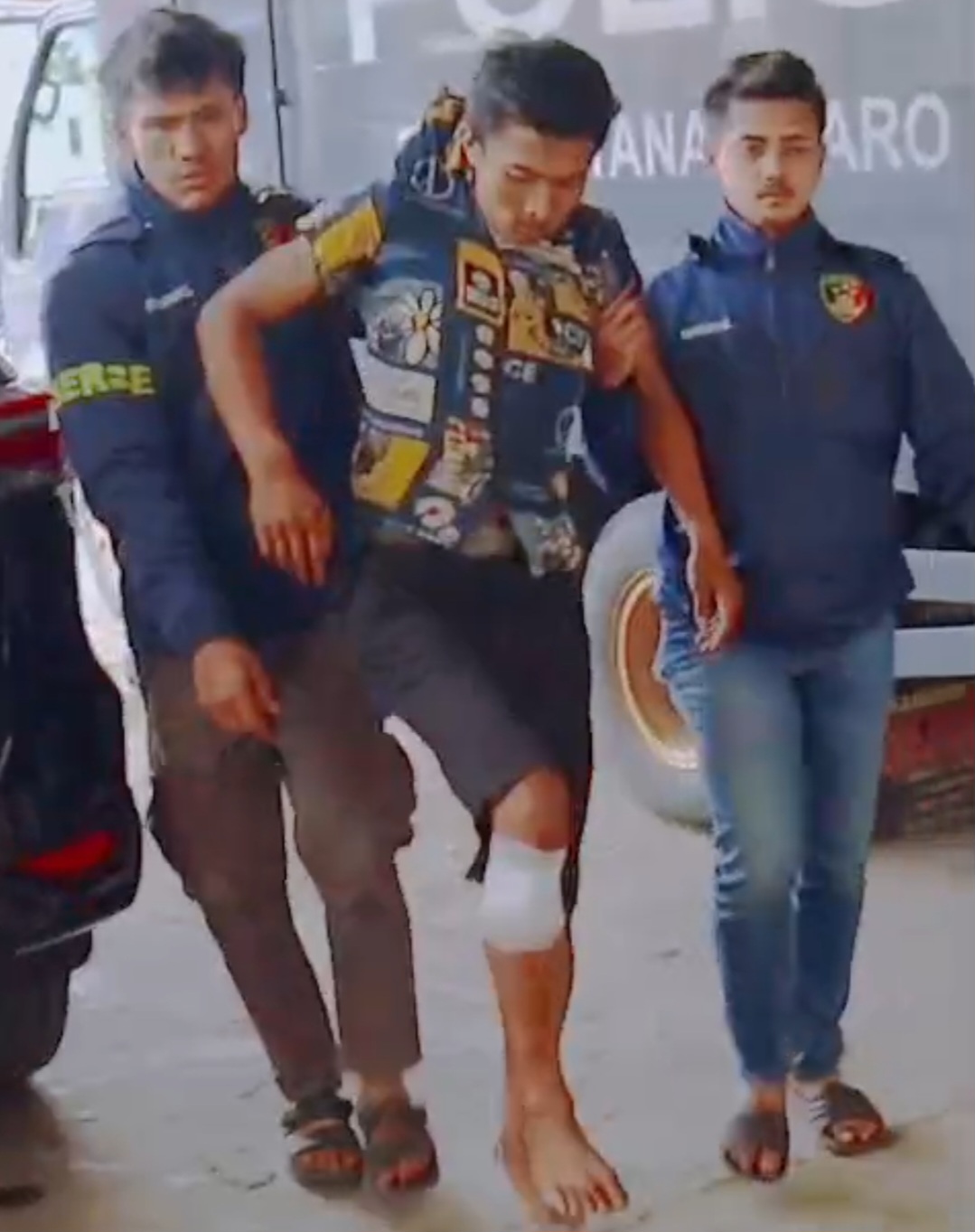 Satreskrim Polres Karo Memang Paten..!! Dorr…Curi Kereta di Berastagi, Anak Lau Cimba Ditembak di Medan..!!