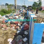 Gawat Laee..!! Percut Sei Tuan Deli Serdang Jadi “Kota Sampah”, Parit Dikeruk Sampahnya Dibiarkan Saja..!!