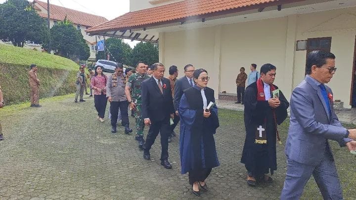 Hadiri Natal Pemkab Karo Gelar..!! Polres: Jadikan Semangat Natal untuk Tingkatkan Pelayanan ke Masyarakat..!!