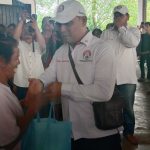 Terima Kasih Ketuaa..!! DPD Persaudaraan 98 Sumut Bagikan 1000 Paket Sembako di Deli Tua..!!