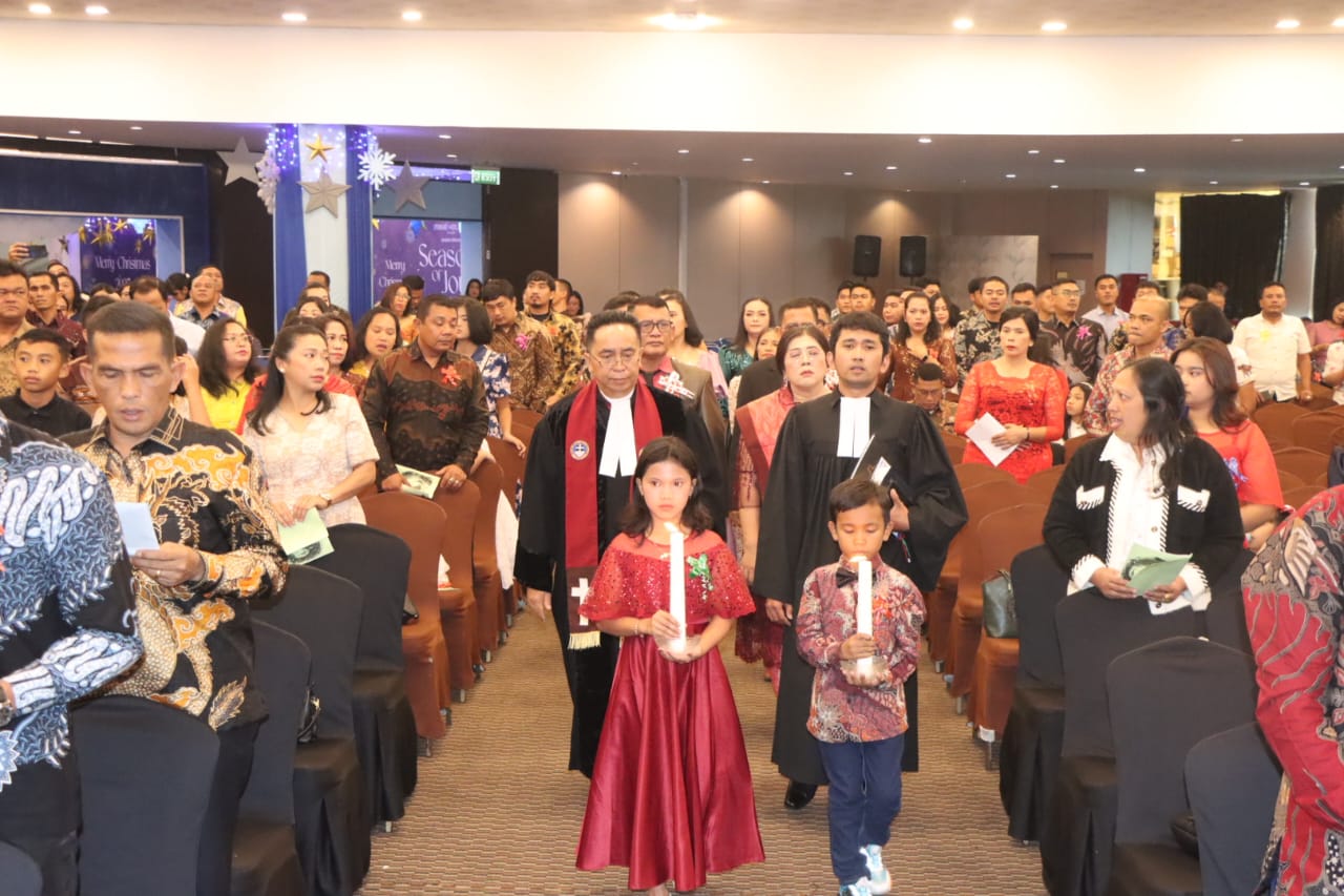 Natal Keluarga Besar Polres Karo: Jadikan Momen Natal Penguat Iman dalam Pengabdian ke Masyarakat..!!