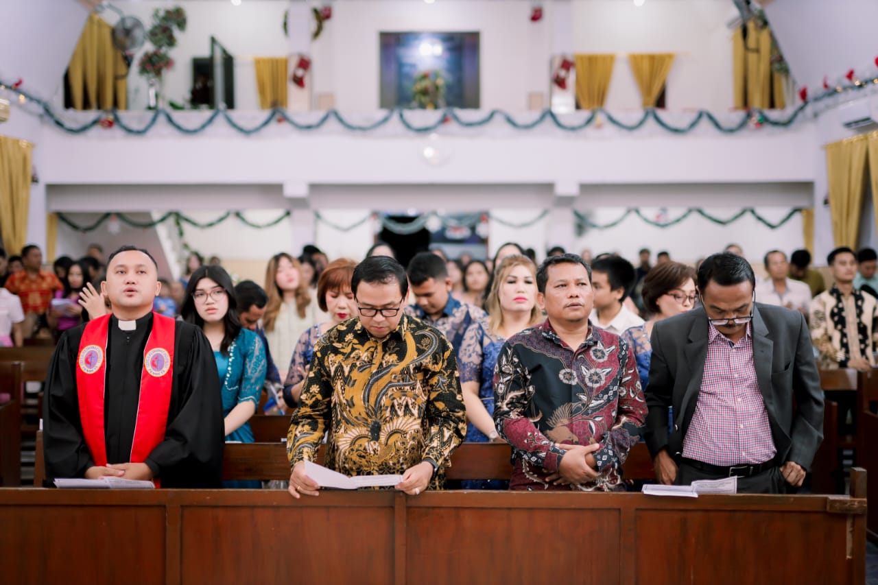 Natal Keluarga Besar BRI Tebingtinggi: Bekerjalah dengan Tulus, Penuh Integritas dan Andalkan Tuhan..!!