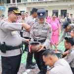 Selamat Yaa..!! Sejumlah Perwira dan Bintara Polres Tanah Karo Terima Kenaikan Pangkat..!!