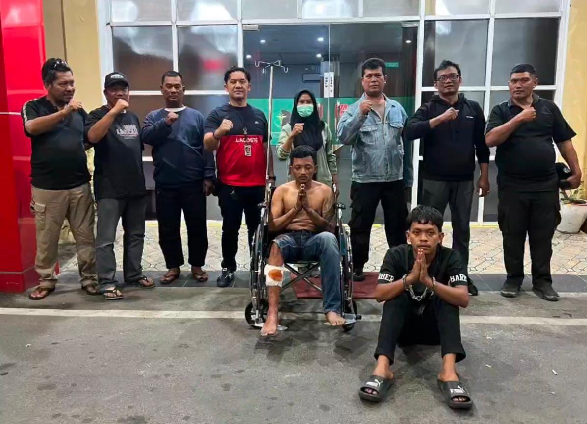 Doorrr..!! Curi Sepeda Motor di Penginapan, Anak Denai Terkapar “Digas” Polisi..!!