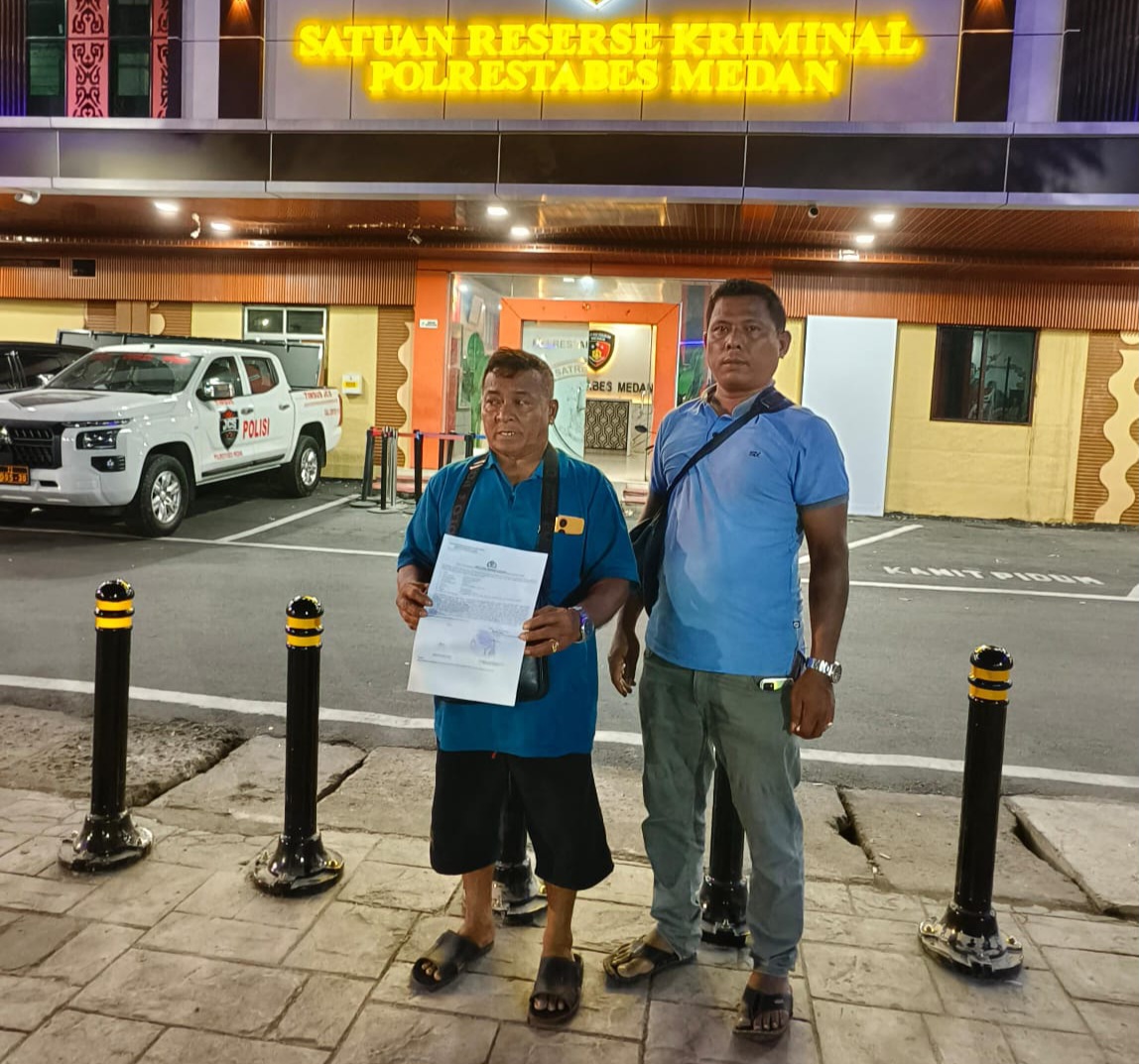 Gaspol Ketuaa..!! Diserang Saat Magar Lahan, Ngadap Karo-karo Adukan Ginting Cs ke Polrestabes Medan..!!