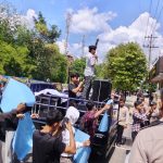 Dinilai Lamban..!! Mahasiswa Demo Desak Polrestabes Medan Tangkap Pembakar Mobil Pengacara yang Tolak Perobohan Masjid di Percut Sei Tuan..!!