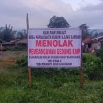 Caplok Lahan..!! Warga Ujung Bandar Tolak Pembangunan Kantor Koperasi Merah Putih..!!