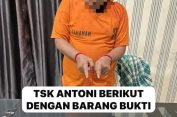 Alamakk..!! Udah “Bau Tanah” Masih Jual Sabu, Antoni “Bertapa” di Polres Tanah Karo..!!
